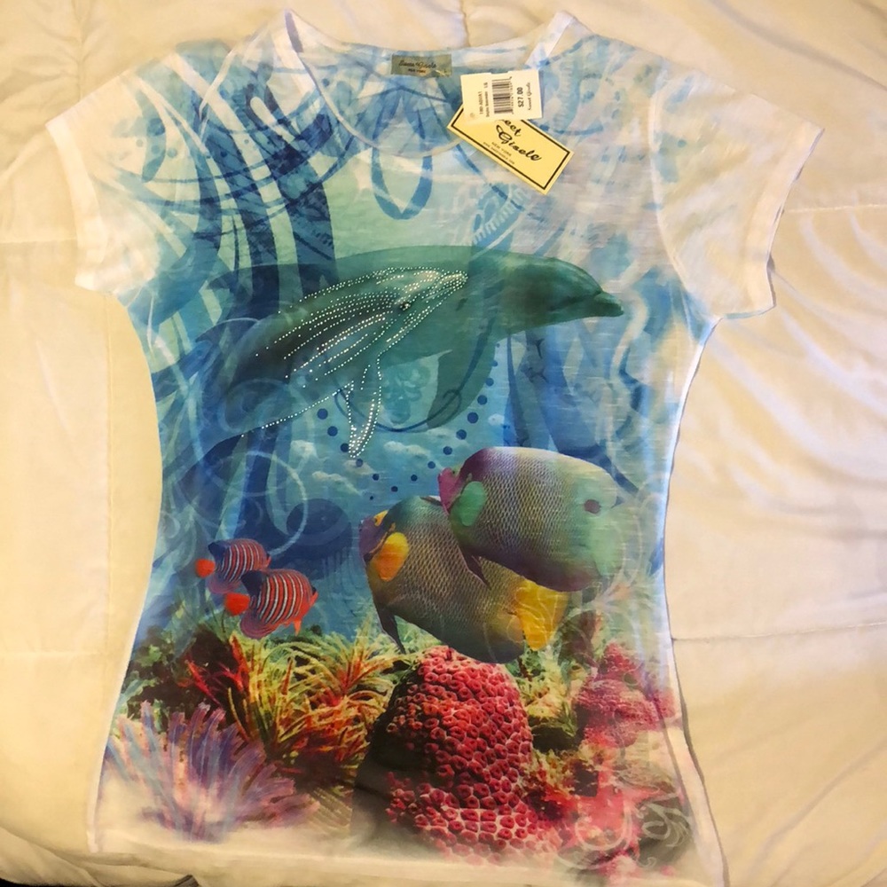 Sweet Gisele Underwater Life Shirt
